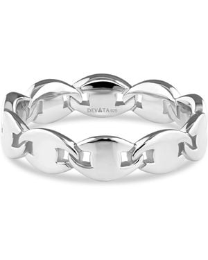 DEVATA Mariner Anchor Ring - Metallic