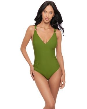 Magicsuit Dakota Tummy-control One-piece Swimsuit - Green