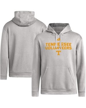 adidas Tennessee Volunteers Wordmark Graphic Hoodie - Gray