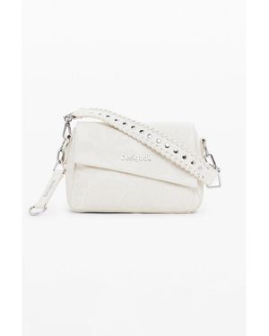 Desigual Mini Crossbody Bag - White