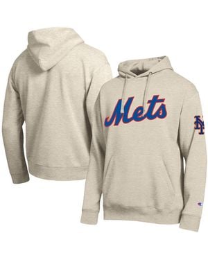 Champion New York Mets All Star Chenille Patch Hoodie - Multicolor