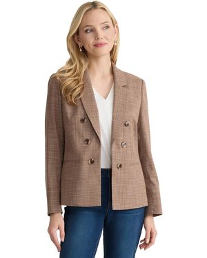 Jones New York Notch Collar Jacket - Natural