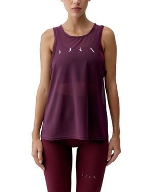 BORN LIVING YOGA Bora Performance Sports T-shirt - Purple