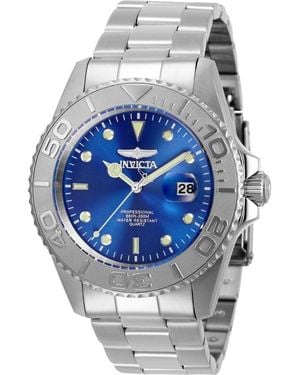 INVICTA WATCH 29945 Pro Diver Quartz 3 Hand Dial Watch - Blue