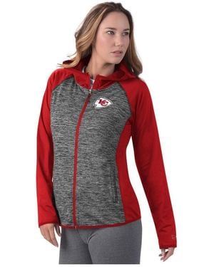 MSX by Michael Strahan  Kansas City Chiefs Leslie Space Dyed Raglan Full-zip Jacket - Red