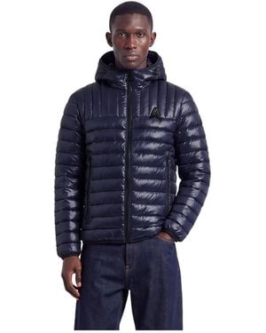 Alpenhaus Cherlieux Packable Lightweight Mock-neck Puffer Jacket - Blue