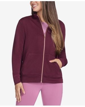 Skechers Go Walk Ottoman Full Zip - Purple