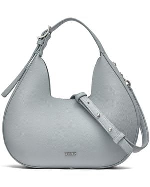 DKNY Camila Small Hobo Handbag - Gray