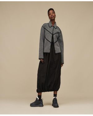 UGG Ellison Fluff Shell Jacket - Natural