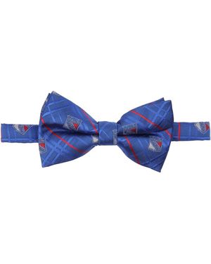 Eagles Wings New York Rangers Oxford Bow Tie - Blue