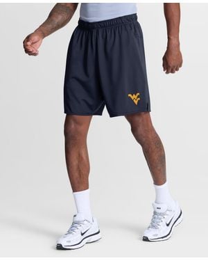 Nike West Virginia Mountaineers Totality Pull-on Shorts - Blue