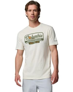 Columbia Pfg Jake Graphic T-shirt - White