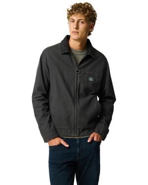 Rodd & Gunn Rutherglen Harrington Cotton Jacket - Black