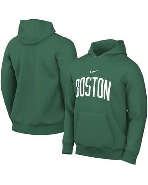 Nike Boston Celtics Sportswear Essential Wordmark Club Hoodie - Green