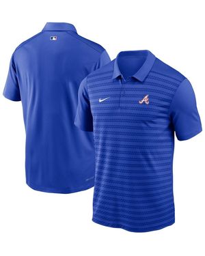 Nike Atlanta Braves Authentic Collection City Connect Victory Performance Polo Shirt - Blue