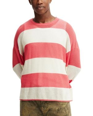 Cotton On Relaxed Summer Knit Sweater - Pink
