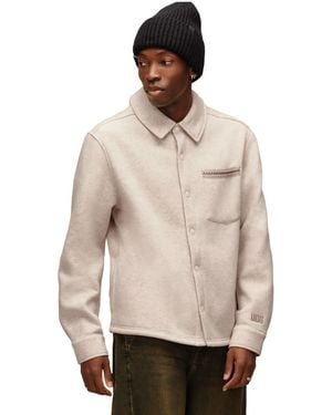 UGG Tasman Relaxed-fit Shirt Jacket - Natural