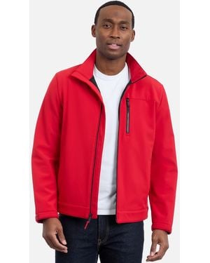 Calvin Klein Water Resistant Softshell Jacket - Red