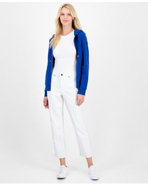 Nautica Mid-rise Bay Straight Jeans - Blue