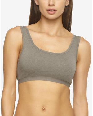 Felina Cotton Bralette - Gray