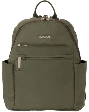 Baggallini Anti-theft Vacation Backpack - Green