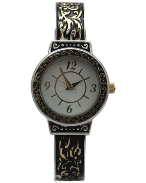 Olivia Pratt Antique Style Elegant Cuff Watch - Multicolor