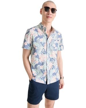 Chubbies The Resort Wear Printed Shirt - Blue