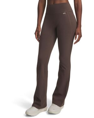 Under Armour Ua Motion 4-way Stretch High-rise Boot Cut Pants - Brown