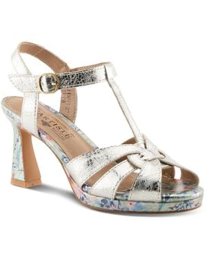L'ARTISTE Spring Step Twinkletoz Ankle Strap - Metallic