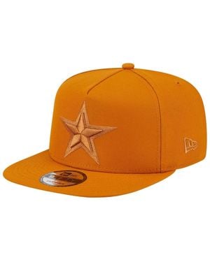 KTZ Dallas Cowboys Color Pack A-frame 9fifty Snapback Hat - Orange
