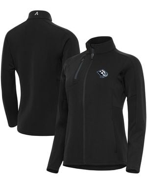 Antigua Black Utah Mammoth Generation Full-zip Jacket