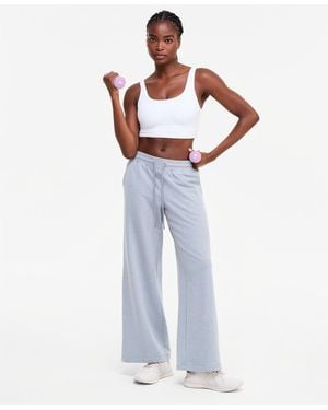 ID Ideology Wide-leg Fleece Pants - Blue