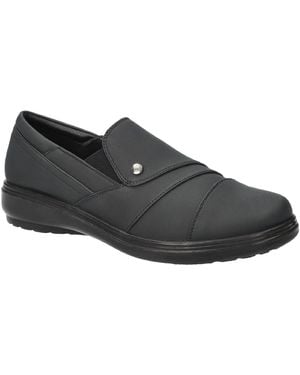 Easy Street Zilla Slip-on Flats - Black