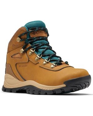 Columbia Waterproof Hiking Leather Newton Ridge Plus Booties - Multicolor