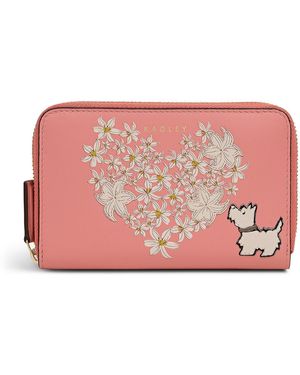 Radley Love You Lots Medium Around Wallet - Pink