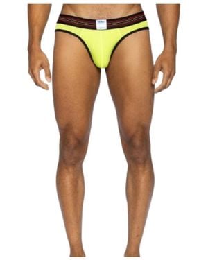 Bike Athletic Mesh Brief - Blue