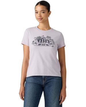 Levi's Perfect Graphic Logo Cotton T-shirt - White