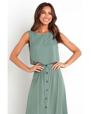 Petal & Pup Ava Top - Green