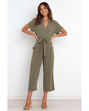 Petal & Pup Archie Jumpsuit - Green