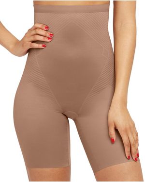 Spanx Thinstincts 2.0 High-waisted Mid-thigh Short - Multicolor