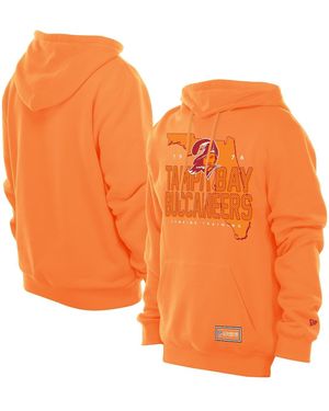 KTZ Tampa Bay Buccaneers Combine Authentic Local State Throwback Hoodie - Orange