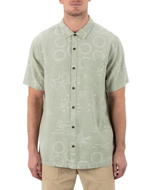 Hurley Encinitas Short Sleeve Shirt - Green