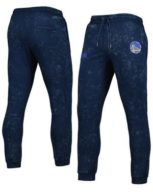The Wild Collective And Golden State Warriors Acid Tonal jogger Pants - Blue