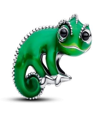 PANDORA Disney Tangled Pascal Color Changing Charms - Green