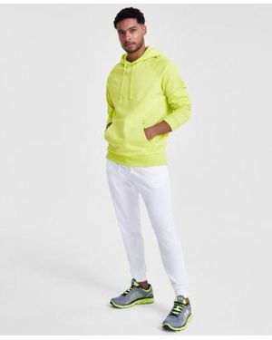 Under Armour Rival Logo Embroidered Fleece Hoodie Tapered Fit Fleece sweatpants - Yellow