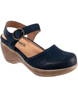 Softwalk Mabelle Clog - Blue