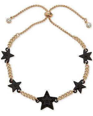 Karl Lagerfeld Pave Star Slider Bracelet - Metallic