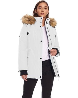 Alpine North Glacier | Parka Winter Jacket - White