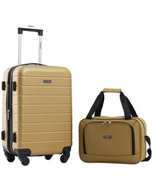 Wrangler El Dorado 2-piece luggage Set - Metallic