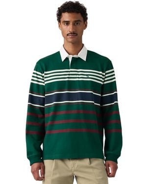 Levi's Union Rugby Long-sleeve Polo Shirt - Green